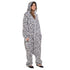 Snuggs Blanket Onesie Black Doodles